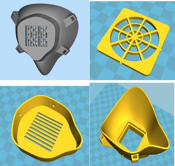 和口罩焦慮說(shuō)拜拜-3D打印口罩(圖2) 和口罩焦慮說(shuō)拜拜-3D打印口罩(圖2)