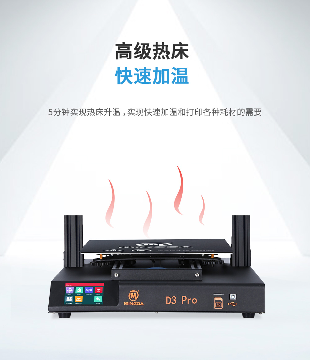 新品| 全新升級(jí) D3 一體式專業(yè)級(jí)3D打印機(jī) (圖17)